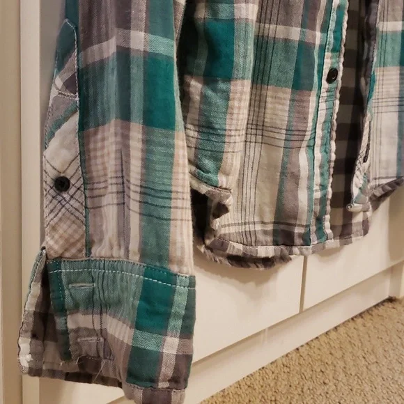 Fox Racing Men's Button Up Shirt Size Medium - Picture 6 of 8